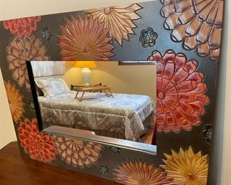 wooden decorative mirror