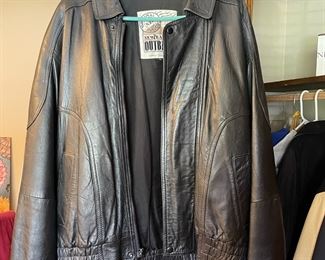 mens leather jacket