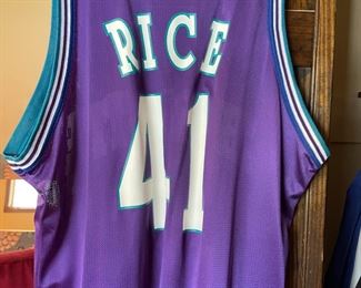 Charlotte NBA Rice jersey