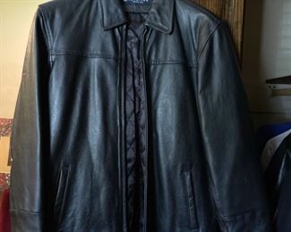 Men's leather jacket
