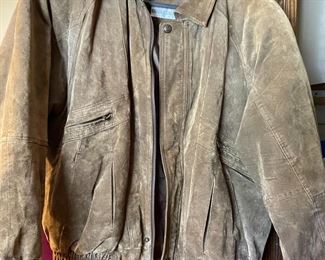 Men's vintage leather jacket