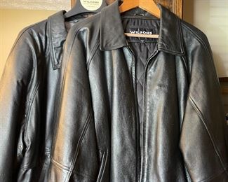 Men's vintage leather jacket