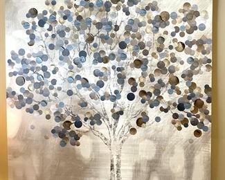 Hand-painted wall decor