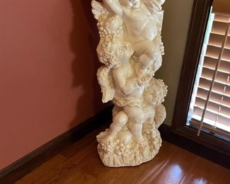 cherub statue