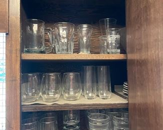 Vintage glassware