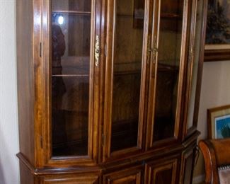 Elegant wooden hutch