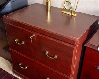 Elegant filing cabinet