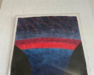 Carol Summers limited edition woodblock (1925-2016)