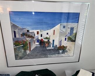 Robert Martin original watercolor 