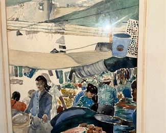 Theodore M Kohankie watercolor 