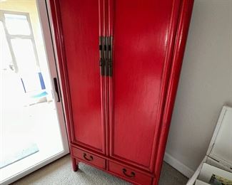 Red armoire 