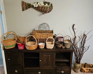 Baskets, baskets, and more baskets!!