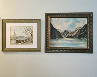 Lots of Unique Framed Pictures