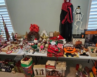 Christmas and Halloween