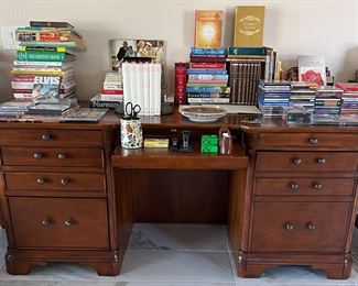 Aspenhome Desk and File Cabinet 