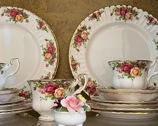 Royal Albert Old Country Roses, Silverplate and Sterling
