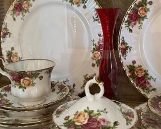 Royal Albert Old Country Roses, Silverplate and Sterling