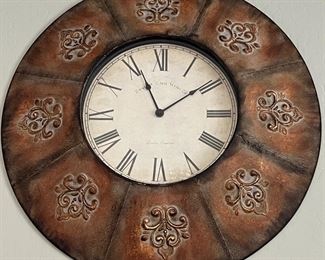 Metal Wall Clock