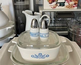 Vintage Cornflower Corning 