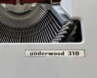 Vintage Underwood 310  Typewriter 