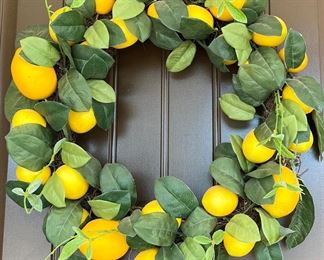 Lemon Wreath