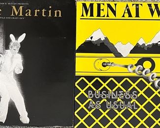 Vinyl Steve Martin, Men at Work
