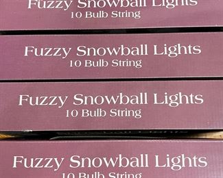 Fuzzy Snowball Lights