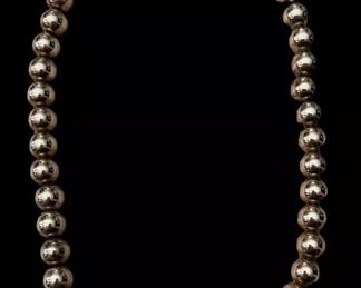 Sterling Beaded Necklace