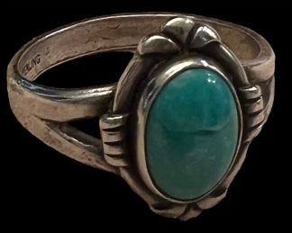 Sterling and Turquoise Ring