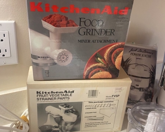 KitchenAid food grinder and vegetable stainer