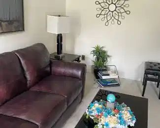 coffee table glass black