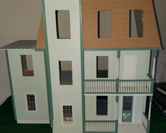 unfinished doll house