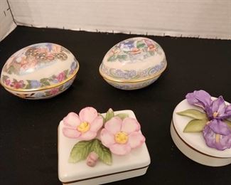 Lenox trinket boxes