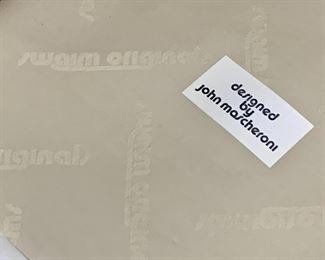 John Mascheroni for Swarm Designs Upholstered Arm Chairs