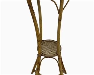 Petite Rattan Plant Stand