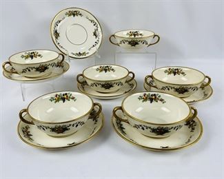 Pareek Soup Bowls and Saucers for Johnson Bros - England