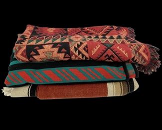 Mulicolored Vibrant Vintage Blankets!