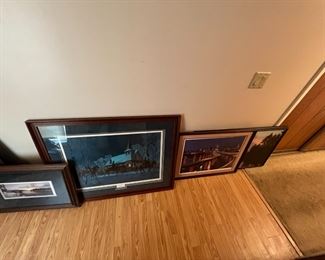 Lots of art and decor pieces