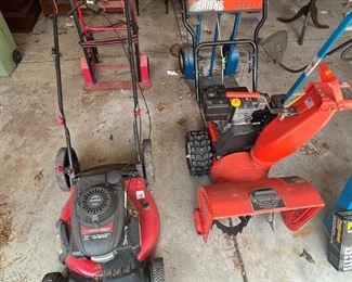 Mower and Snow Blower