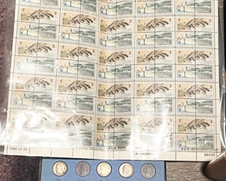 Stamps Coins