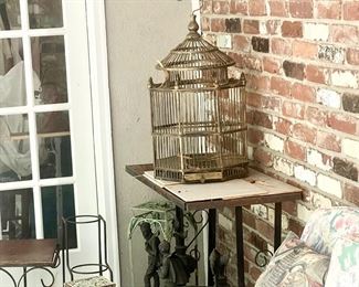 Vintage birdcage