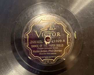 Vintage vinyl records