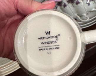 Wedgewood Windsor china set
