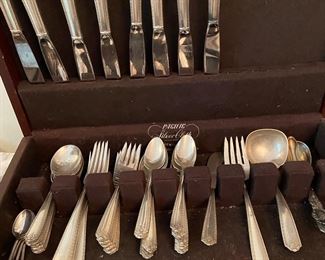 Sterling Silver Flatware, there is also a Sterling Coffee Set by Wallace