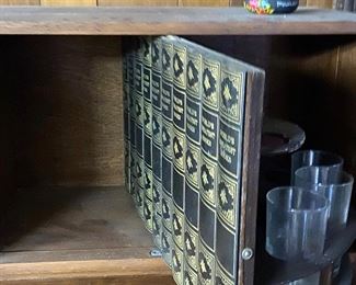 Vintage Prohibition Hide a Bar Cabinet