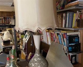 Vintage Lamp and Tons of great Books