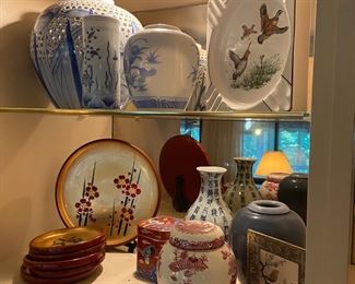 Asian inspired Porcelain