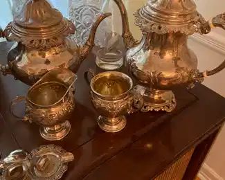Wallace baroque silver tea/coffee service