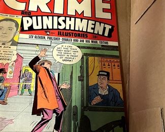1953 Crime and Punishment comic book
