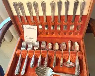 Nice set of Stratford silverplate in case